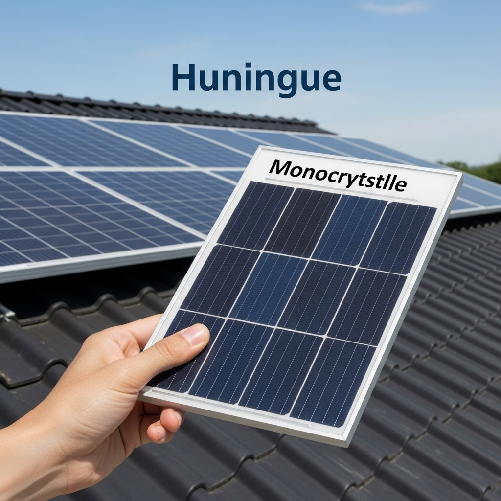 Panneaux photovoltaïques monocristallins