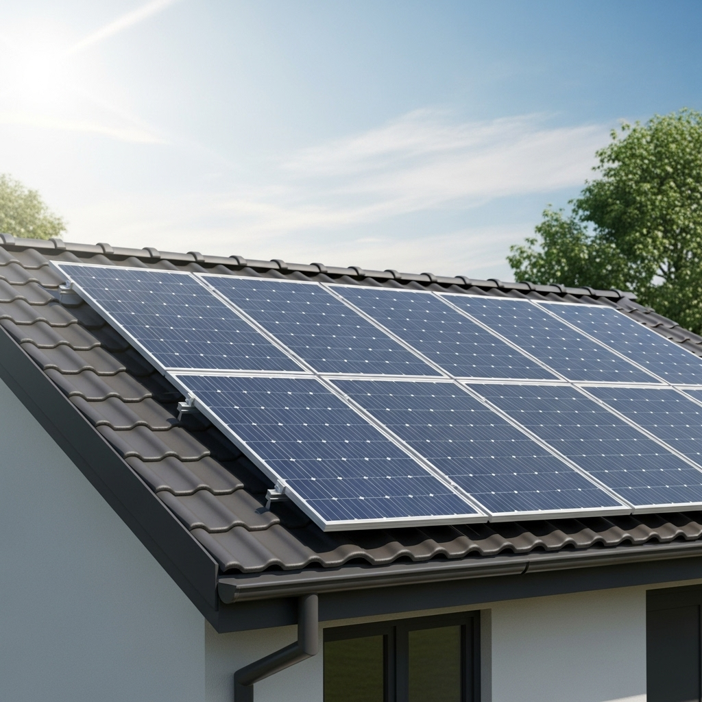 panneaux solaires monocristallins